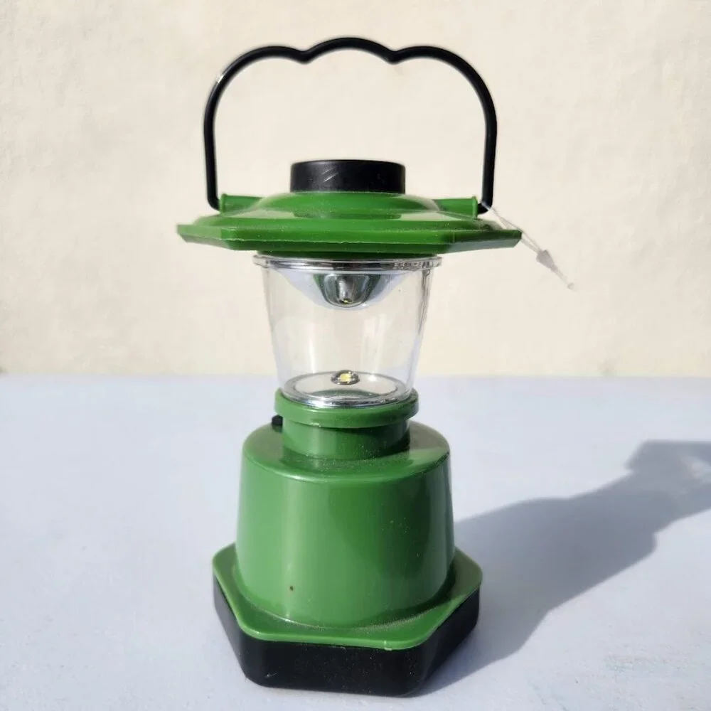 Small Battery Operated Kids Lantern Camping Gear Hiking Flashlight Lighting